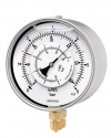 5101 Differential pressure gauges with two Bourdon tubes DiRChG 160-1 6 bar indicates two pressures plus differential pressure bayonet ring case ARMANO
